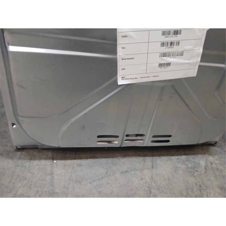 Refurbished AEG Electric Single Oven - Stainless Steel - Cataclytic