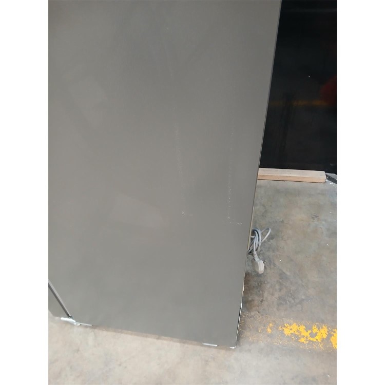 Refurbished electriQ 513 Litre Side-by-Side American Fridge Freezer Stainless Steel