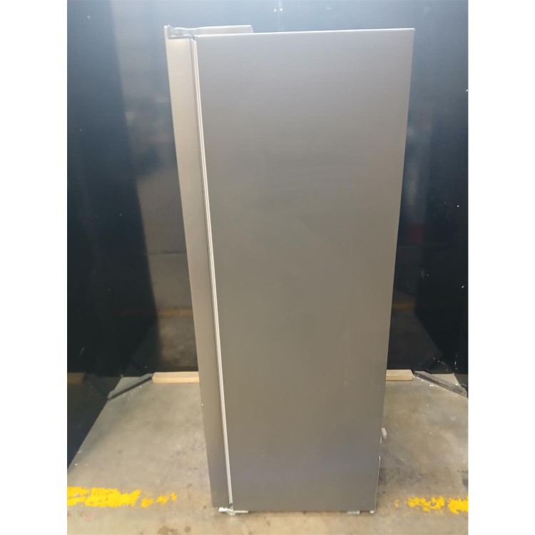 Refurbished electriQ 513 Litre Side-by-Side American Fridge Freezer Stainless Steel