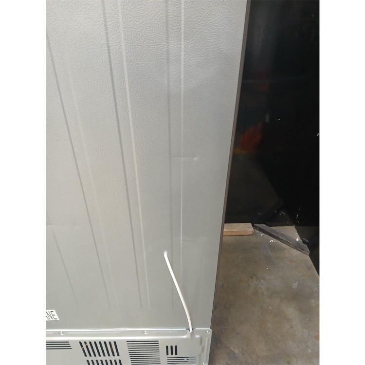 Refurbished electriQ 513 Litre Side-by-Side American Fridge Freezer Stainless Steel