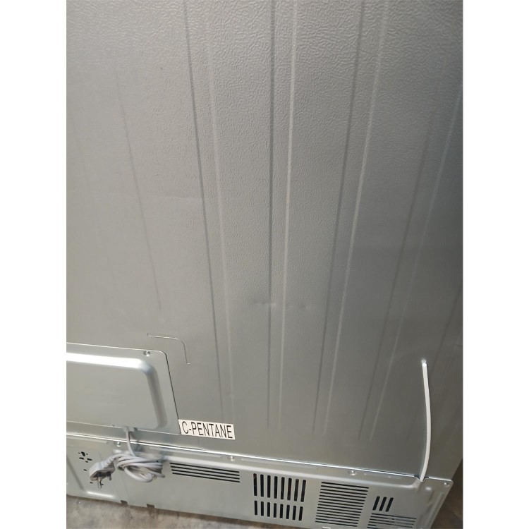 Refurbished electriQ 513 Litre Side-by-Side American Fridge Freezer Stainless Steel