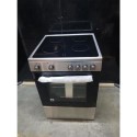 79158772/1/EQEC60S1CERAMIC Refurbished 60cm Ceramic Single Cavity Cooker - Stainless Steel