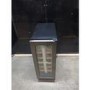 Refurbished 18 Bottle Capacity 30cm Freestanding Under Counter Wine Cooler - Premium Dark Stainless Steel