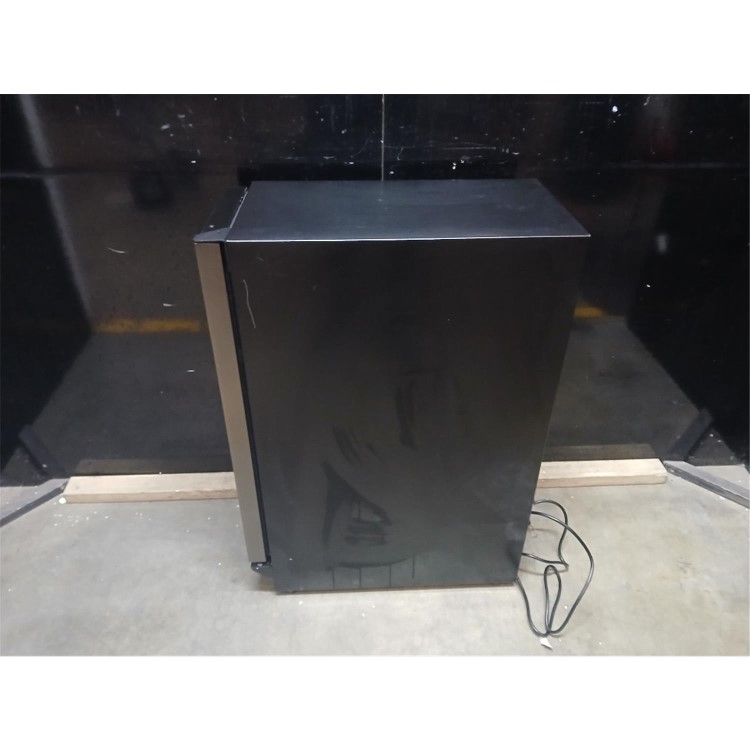 Refurbished 18 Bottle Capacity 30cm Freestanding Under Counter Wine Cooler - Premium Dark Stainless Steel