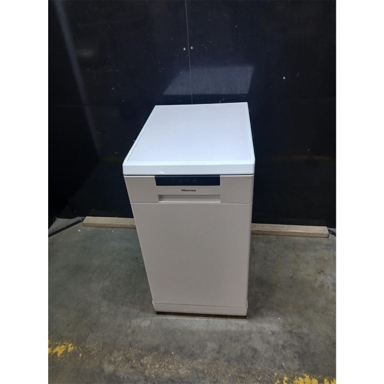 Refurbished Hisense Hi4 Freestanding Slimline Dishwasher - Super Silent - White
