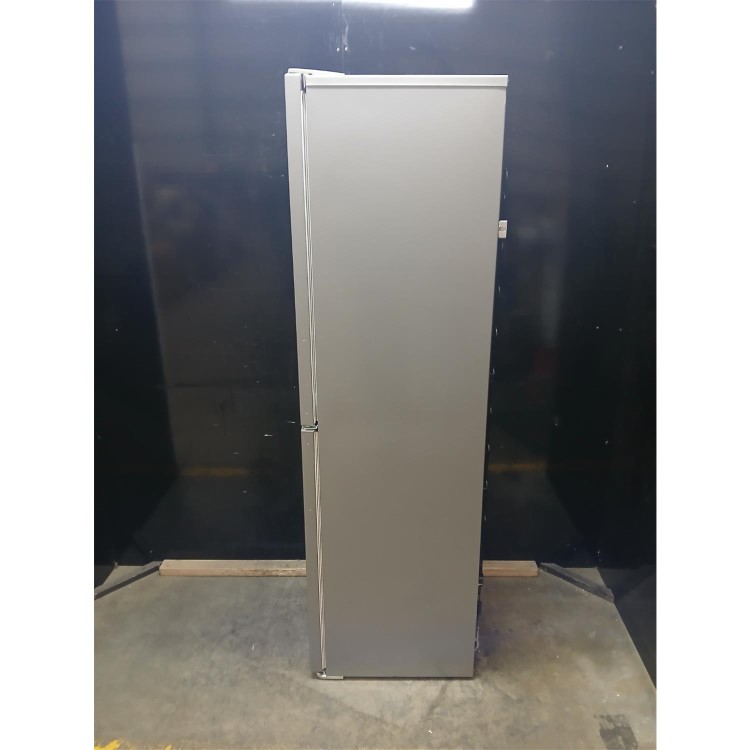 Refurbished Indesit Freestanding 55cm Fridge Freezer with Low Frost Technology in Silver