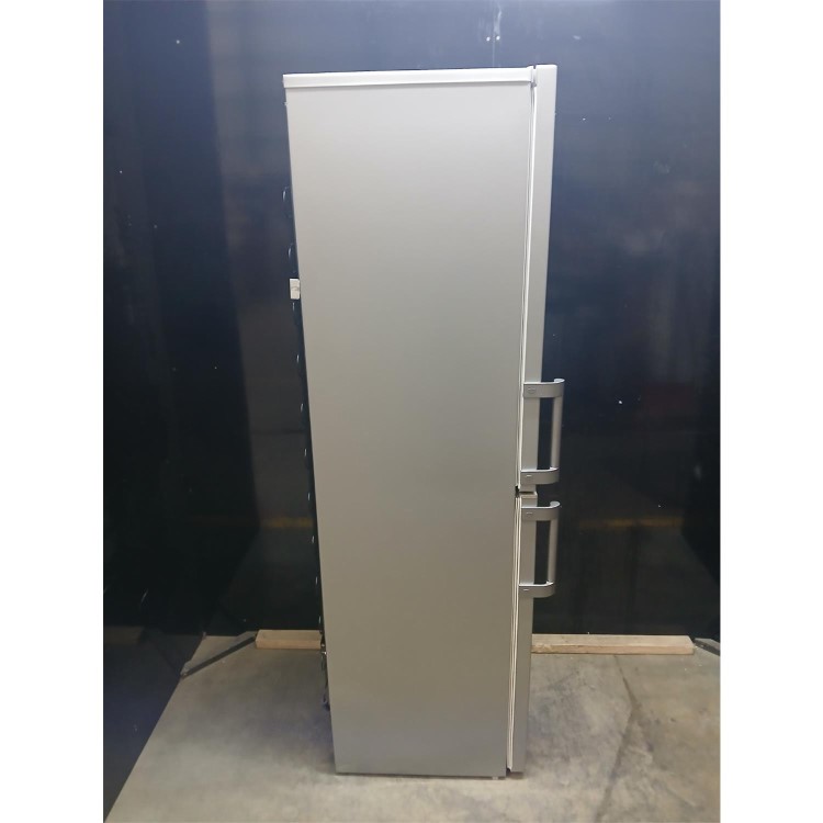 Refurbished Indesit Freestanding 55cm Fridge Freezer with Low Frost Technology in Silver