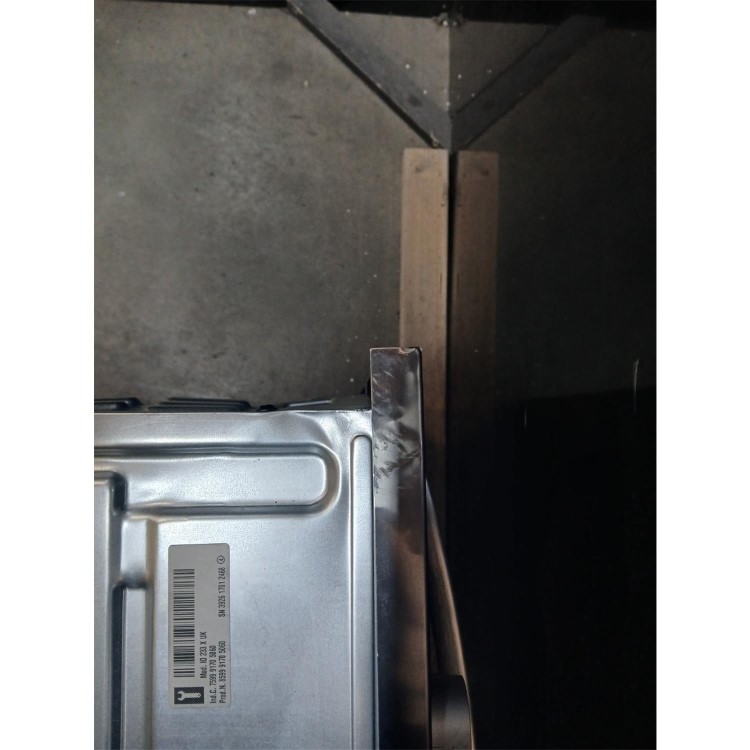 Refurbished Indesit Click&Clean IO 233 X UK Electric Single Fan Oven - Stainless Steel