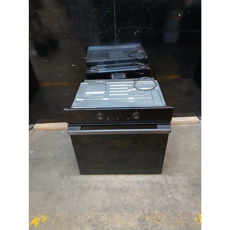 Refurbished Hisense Hi4 BI64221PDBG BlackLine Electric Single Oven - Jet Black