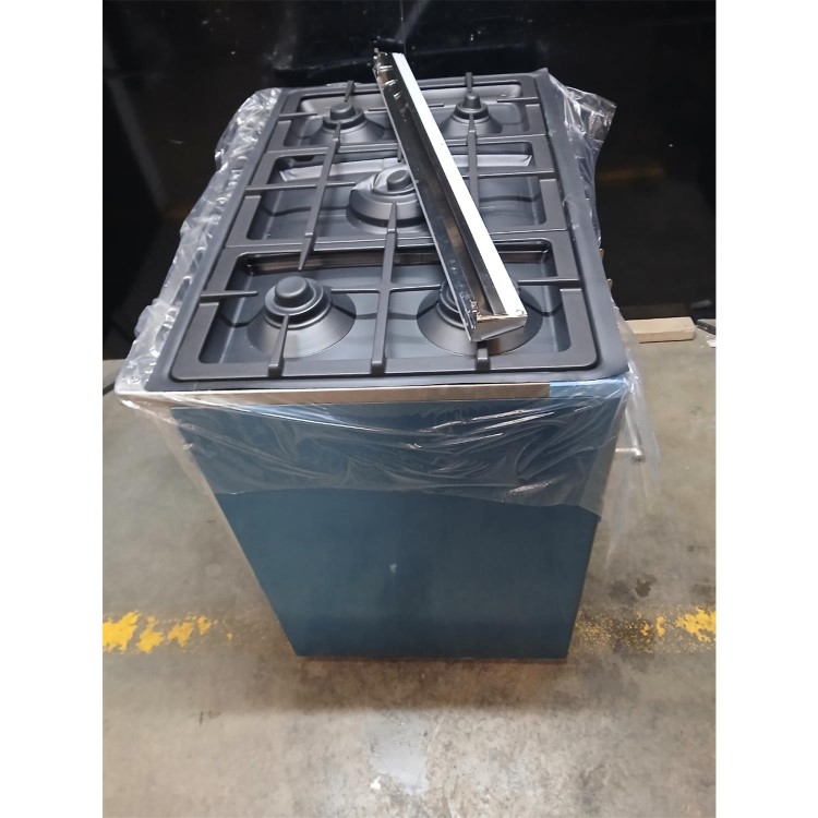 Refurbished Smeg Concert 90cm Dual Fuel Range Cooker - Stainless Steel
