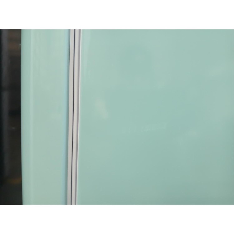 Refurbished Top Mount Retro Fridge Freezer in Blue