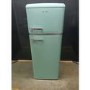 Refurbished Top Mount Retro Fridge Freezer in Blue