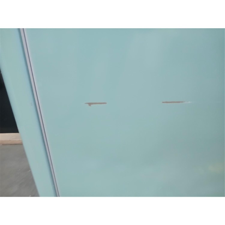 Refurbished Top Mount Retro Fridge Freezer in Blue