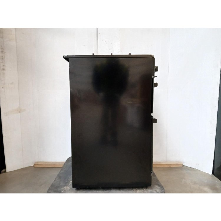 Refurbished electriQ 60cm Dual Fuel Cooker with Double Oven Black