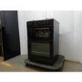 Refurbished electriQ 60cm Dual Fuel Cooker with Double Oven Black
