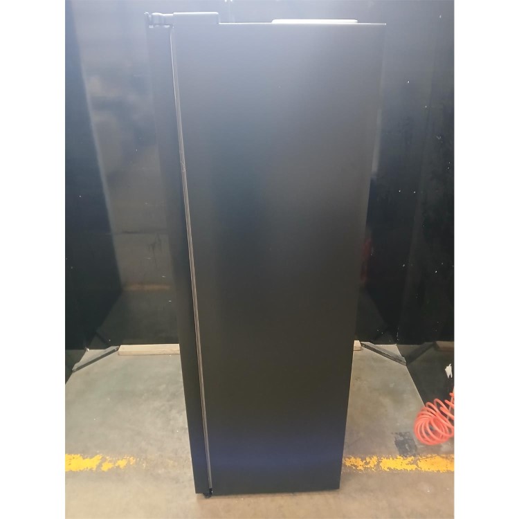 Refurbished Hisense PureFlat 528 Litre Side-By-Side American Fridge Freezer - Black