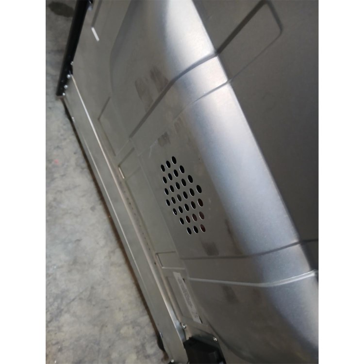 Refurbished ElectriQ 60cm Electric Twin Cavity Cooker With Ceramic Hob Black