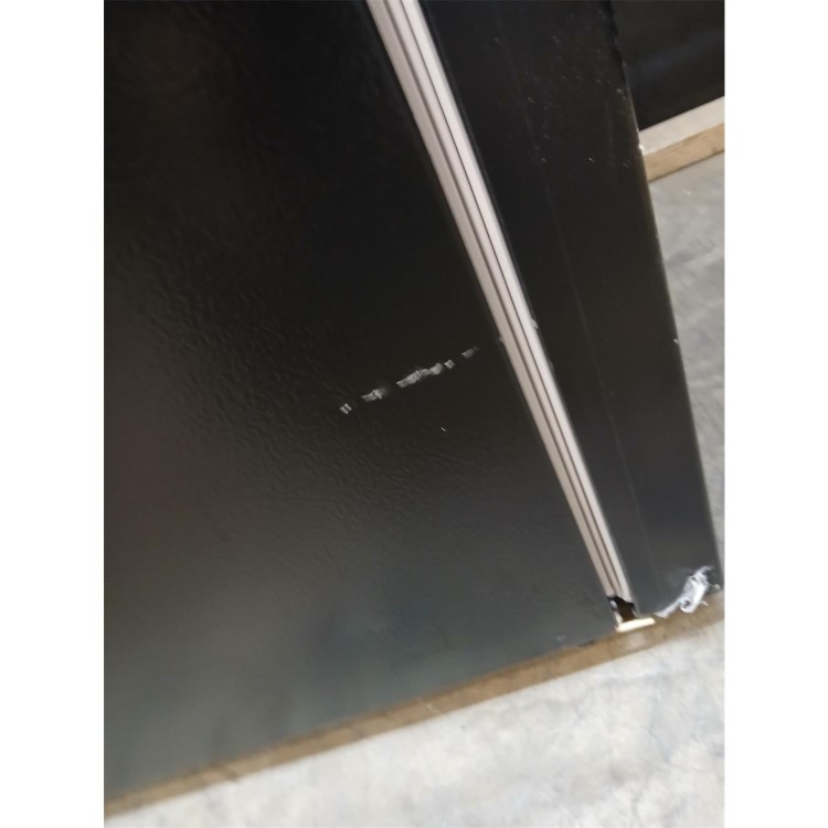Refurbished Fridgemaster 252 Litre 50/50 Freestanding Fridge Freezer - Black - E Rated