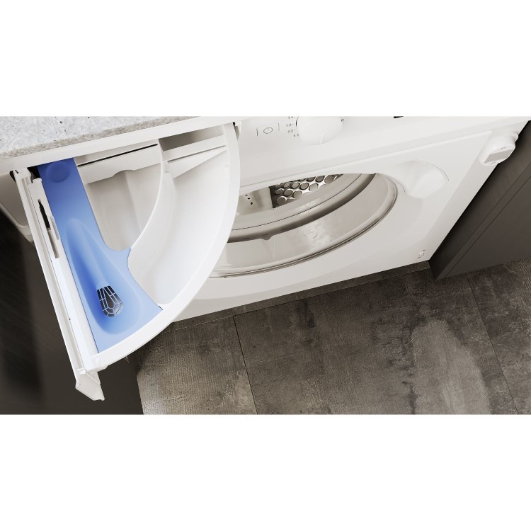 Refurbished Hotpoint Anti-Stain 9kg Wash 6kg Dry 1400rpm Integrated Washer Dryer - White