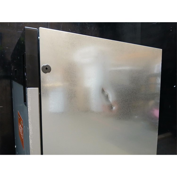 Refurbished Hotpoint Maxi Space Integrated Dishwasher - C-Rated Black control panel