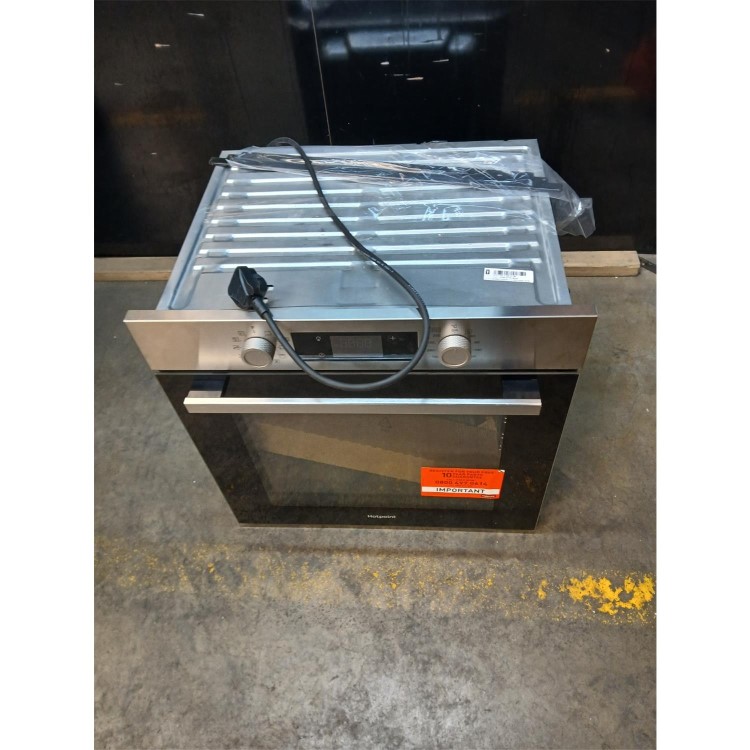 Refurbished Hotpoint Class 2 Multiflow HO 278P X UK Single Electric Fan Oven - Stainless Steel - A++ Rated