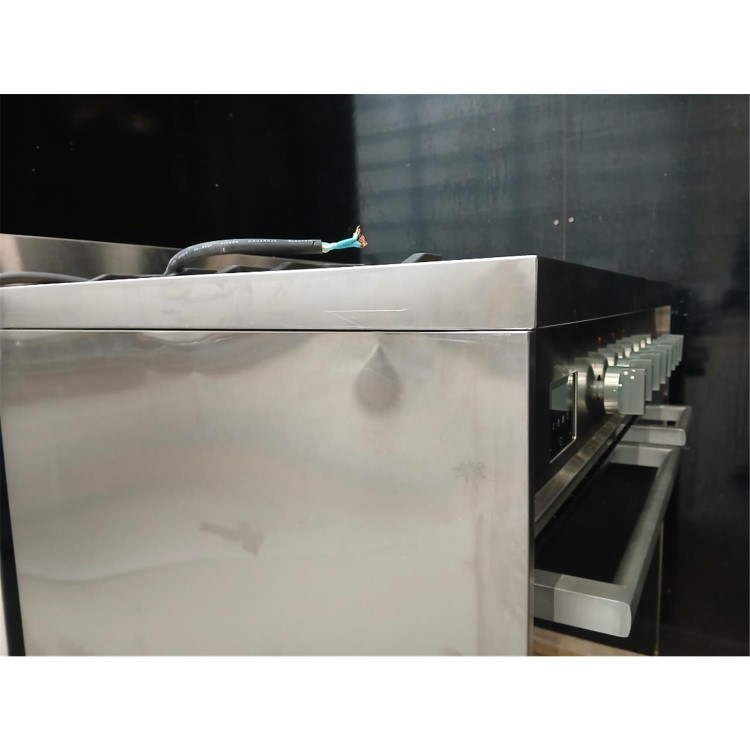 Refurbished Tesla 90cm Dual Fuel Range Cooker - Stainless Steel