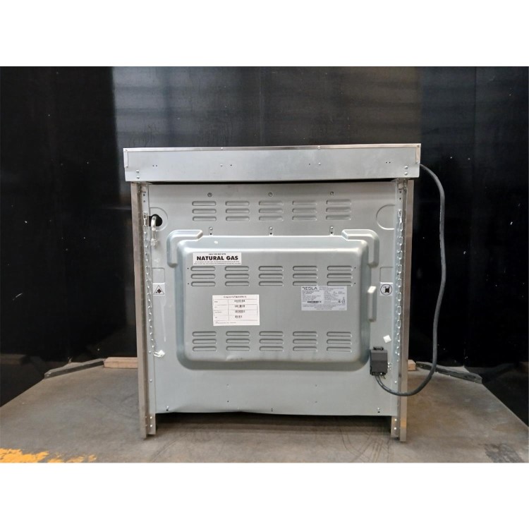 Refurbished Tesla 90cm Dual Fuel Range Cooker - Stainless Steel