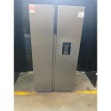 79164260/1/HHSBSO-6174XWDK-1 Refurbished Hoover 532 Litre Side-By-Side American Fridge Freezer - Stainless Steel