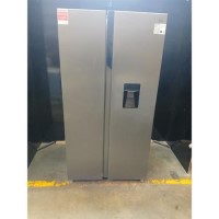 Refurbished Hoover 532 Litre Side-By-Side American Fridge Freezer - Stainless Steel