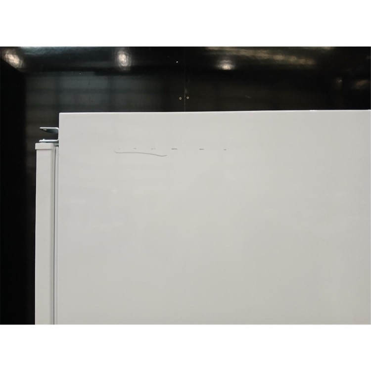 Refurbished electriQ 230 Litre 177cm Frost Free 50/50 Integrated Fridge Freezer - White with Sliding Door Hinge