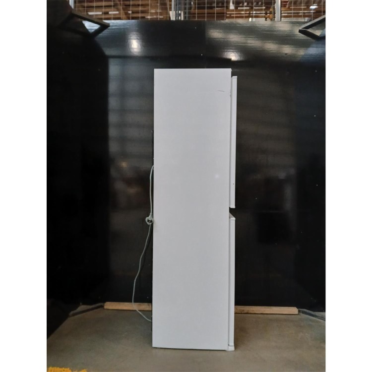 Refurbished electriQ 230 Litre 177cm Frost Free 50/50 Integrated Fridge Freezer - White with Sliding Door Hinge