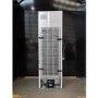 Refurbished electriQ 230 Litre 177cm Frost Free 50/50 Integrated Fridge Freezer - White with Sliding Door Hinge