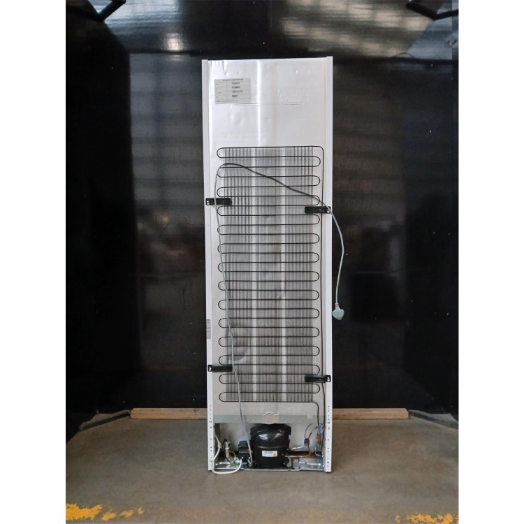 Refurbished electriQ 230 Litre 177cm Frost Free 50/50 Integrated Fridge Freezer - White with Sliding Door Hinge