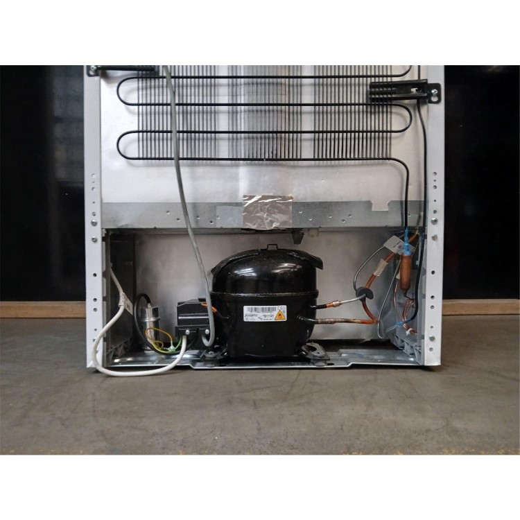 Refurbished electriQ 230 Litre 177cm Frost Free 50/50 Integrated Fridge Freezer - White with Sliding Door Hinge