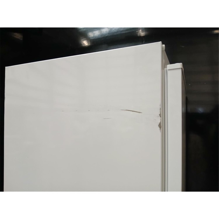 Refurbished electriQ 230 Litre 177cm Frost Free 50/50 Integrated Fridge Freezer - White with Sliding Door Hinge