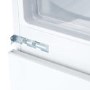 electriQ 249 Litre 178cm 70/30 Integrated Fridge Freezer - White with Sliding Door Hinge