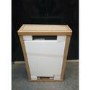 Refurbished 7 Bottle Capacity 15cm Freestanding Under Counter Wine Cooler - Black