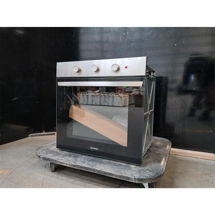Refurbished Indesit IO232HXUK Electric Conventional Single Oven - Stainless Steel