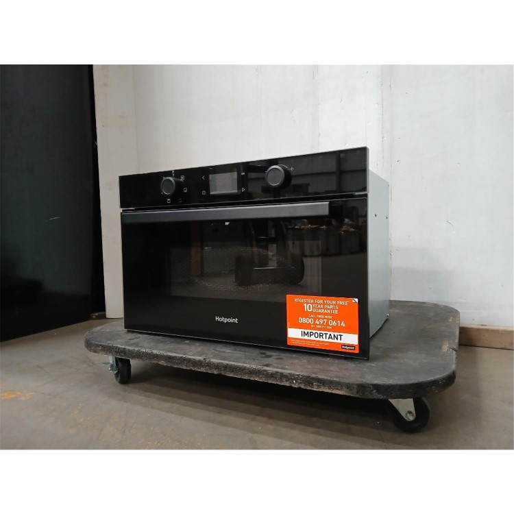 Refurbished Hotpoint Class 2 HPD 254CR BUK Built In Microwave and Grill - Black