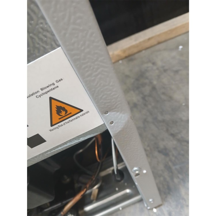 Refurbished Under Counter Freestanding Fridge Freezer - Silver