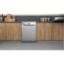 Refurbished Hotpoint ActiveDry Freestanding Dishwasher - C-Rated Stainless Steel