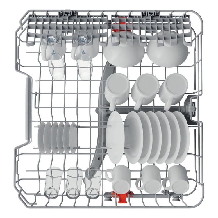 Refurbished Hotpoint ActiveDry Freestanding Dishwasher - C-Rated Stainless Steel