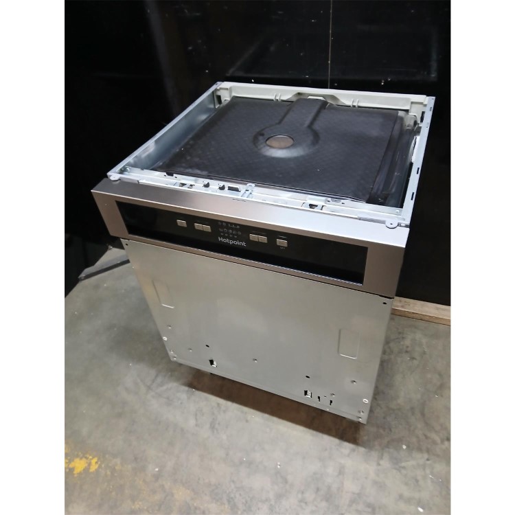 Refurbished Hotpoint Semi-Integrated Dishwasher - Silver Inverter Motor