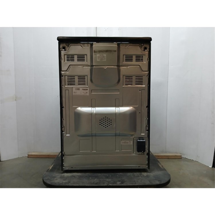 Refurbished electriQ 60cm Double Oven Electric Cooker - Cream