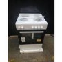 Refurbished electriQ 60cm Single Electric Solid Plate White 1yr Warranty