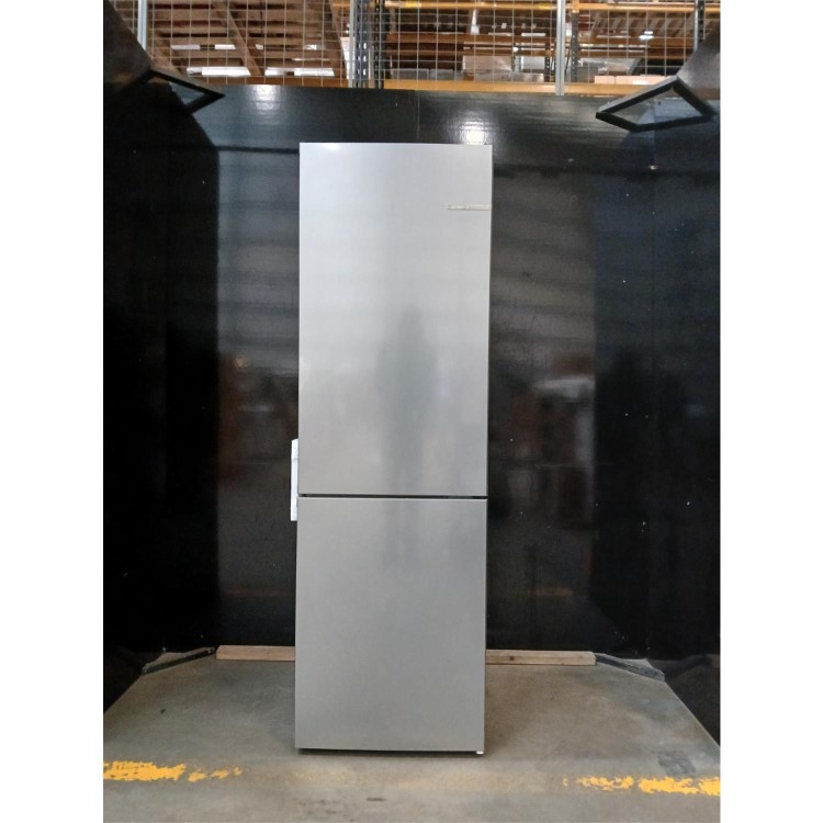 Refurbished Bosch Series 4 321 Litre 60/40 Freestanding Fridge Freezer - Stainless Steel Look