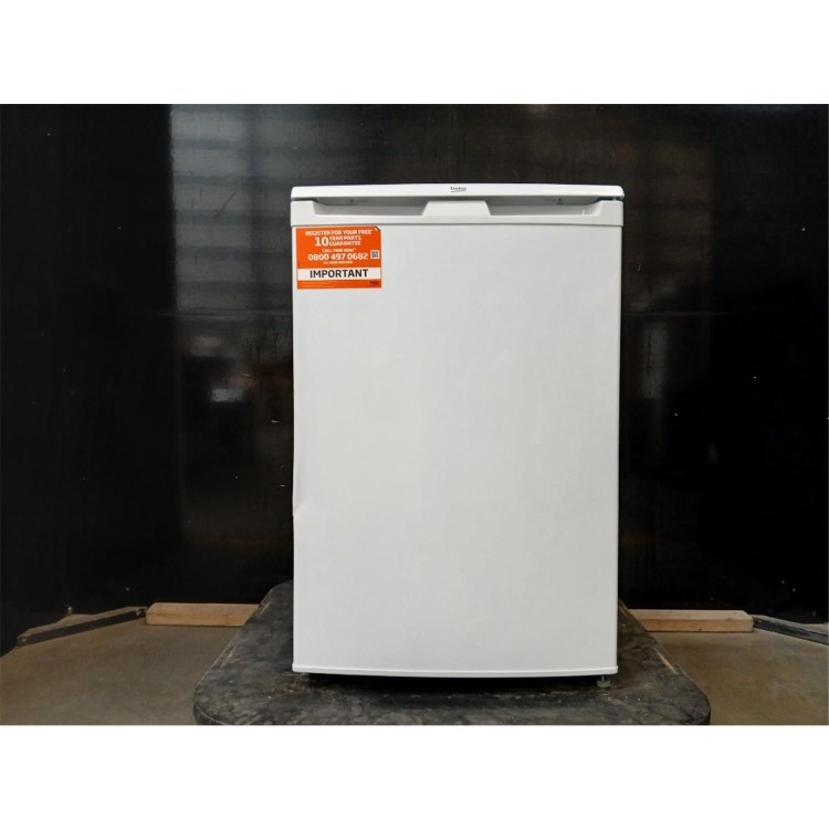 Refurbished Beko 86 Litre Freestanding Under Counter Freezer - White