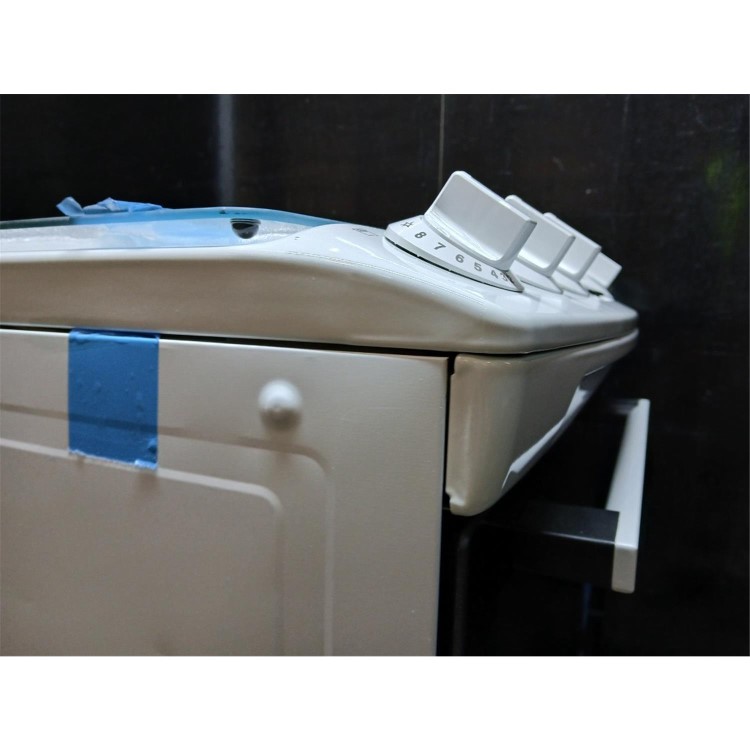Refurbished AEG 55cm Gas Cooker with Lid - White