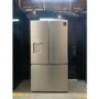 Refurbished Hisense 634 Litre French Style American Fridge Freezer - Stainless Steel