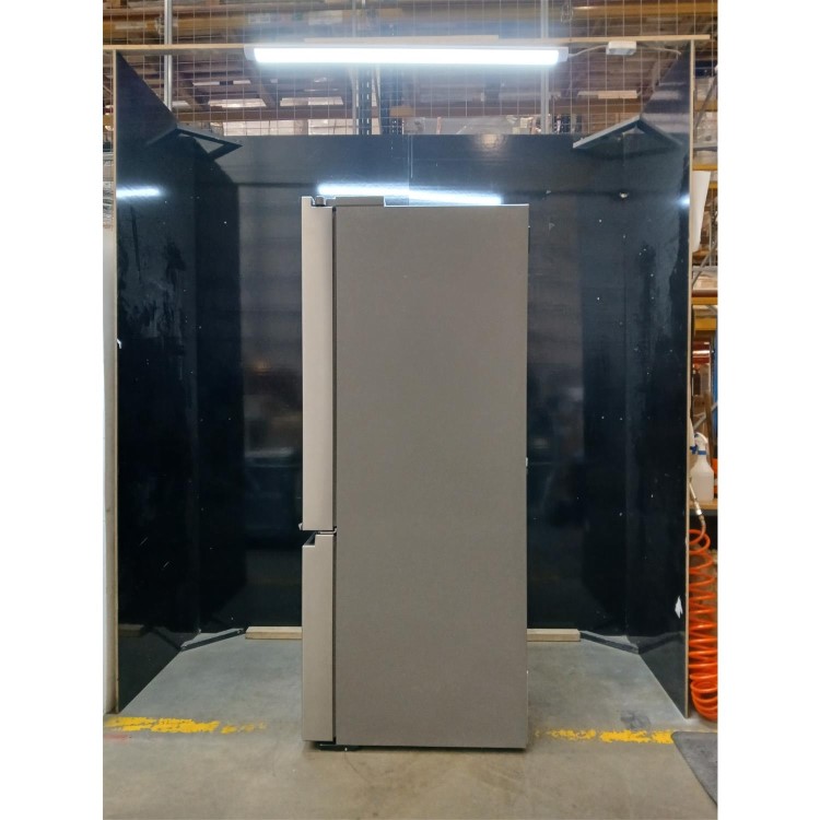 Refurbished Hisense 634 Litre French Style American Fridge Freezer - Stainless Steel